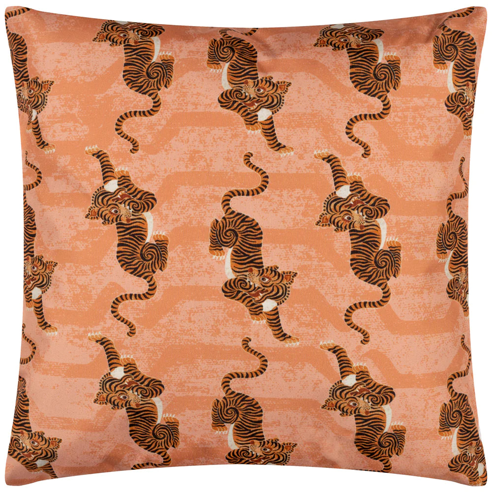 LARGE SQUARE CUSHION EASY TIGER
