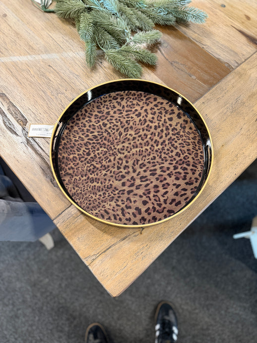 Leopard Tray