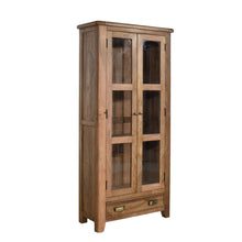 Jali Glazed Display Cabinet
