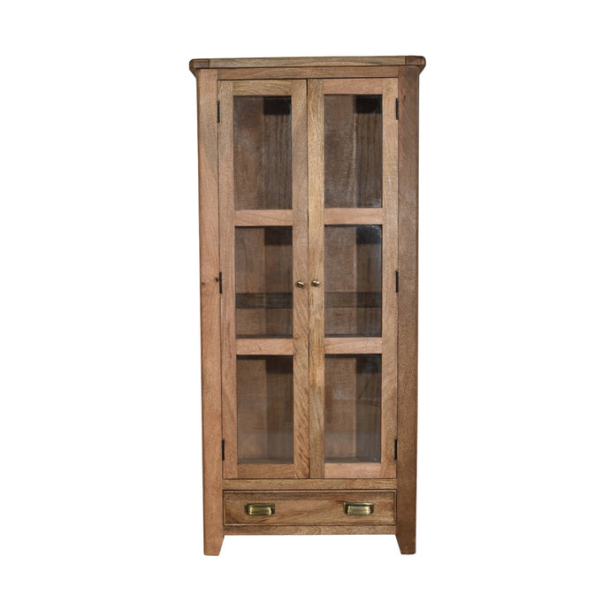 Jali Glazed Display Cabinet