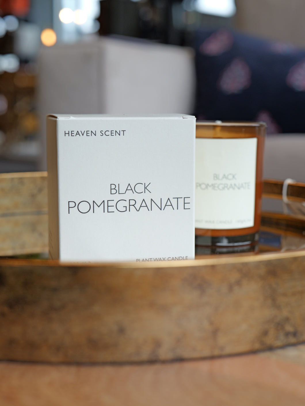 Black Pomegranate Candle