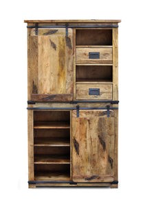 Goa Double Display Bookcase