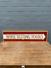 Wine Tasting Sign 🍷