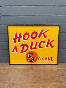 Hook a Duck Sign 🦆