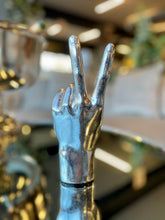 Silver ‘Peace Off’ Hand