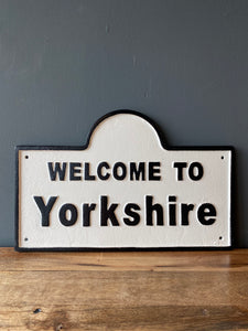 Welcome to Yorkshire Sign