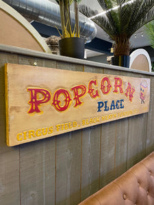 Popcorn Sign