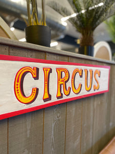 Circus Sign - White 🎪